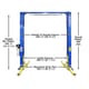 Atlas ATEXH-PRO-9D 9000 lb Overhead 2-POST Lift - Image 5