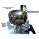 Atlas TC221 Swing-Arm 10-24in Rim Clamp Tire Changer - Image 15