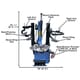 Atlas ATETC289DAA TC 289 Tire Changer w/ Dual Assist ARM (kit) - Image 3