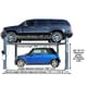 Atlas 408SL 8,000 lb ALI Certified Hobbyist 4-Post Lift - Image 3