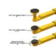 Atlas XH-9KBPX 9,000 lb Baseplate 2-Post Lift - Image 15