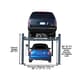 Atlas 408SL 8,000 lb ALI Certified Hobbyist 4-Post Lift - Image 5