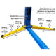 Atlas BP10000X 10,000 lb ALI Certified Baseplate 2-Post Lift - Image 11
