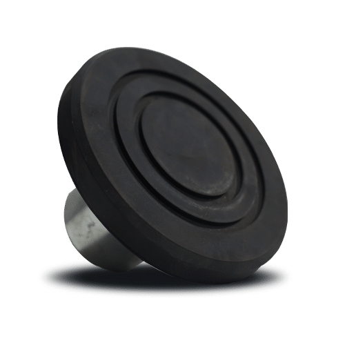 Challenger B2260-4 Round Foot Pads for 9K, 10K & 12K 2-Post Lifts (Set of 4)