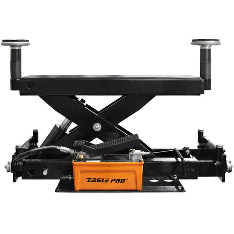 Atlas ATEATTD-RJ6BK 6000 lb Air/hydrualic Rolling Bridge Jack