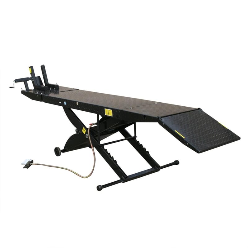 Atlas CycleLift 1000 Lb Air-Operated Motorcycle Lift