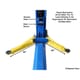Atlas BP8000 8,000 lb ALI Certified Baseplate 2-Post Lift - Image 16