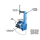 Atlas TC221 Swing-Arm 10-24in Rim Clamp Tire Changer - Image 6