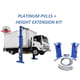 Atlas Platinum PVL15-EXT 15,000 lb 2-Post Overhead Lift with Height Extension Kit - Image 2