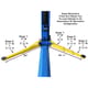 Atlas BP8000 8,000 lb ALI Certified Baseplate 2-Post Lift - Image 17