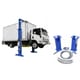 Atlas Platinum PVL15-EXT 15,000 lb 2-Post Overhead Lift with Height Extension Kit - Image 1