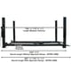 Atlas Garage Pro 9000 9,000 lb Extra Wide/Tall/Long 4-Post Lift - Image 12