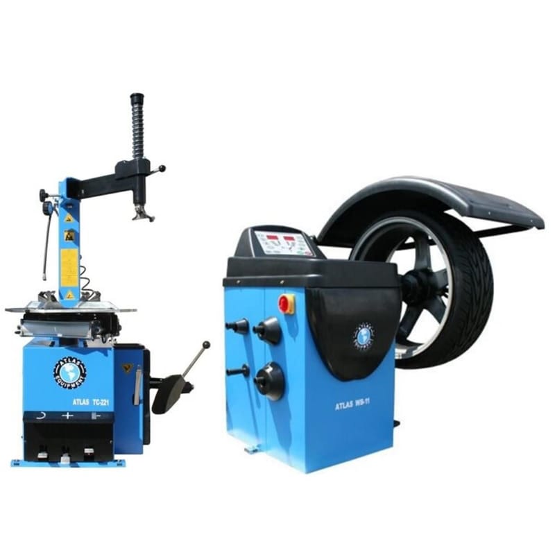 Atlas TC221 + WB11 Tire Changer & Wheel Balancer Combo Package