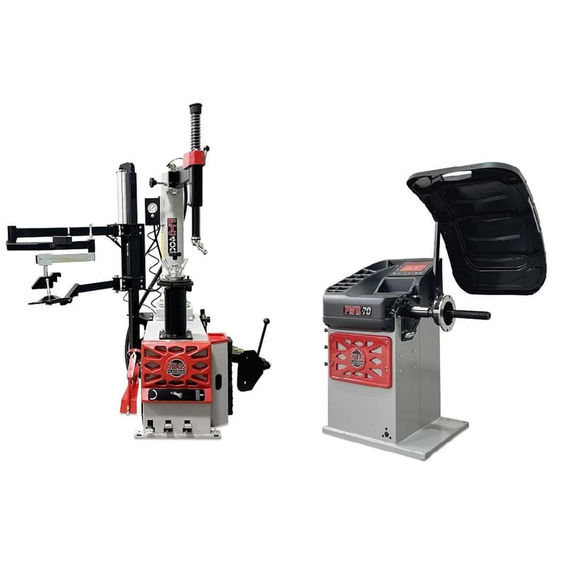 Atlas Platinum TCWB-COMBO6 — PTC400 Tire Changer & PWB70 Laser Balancer Package