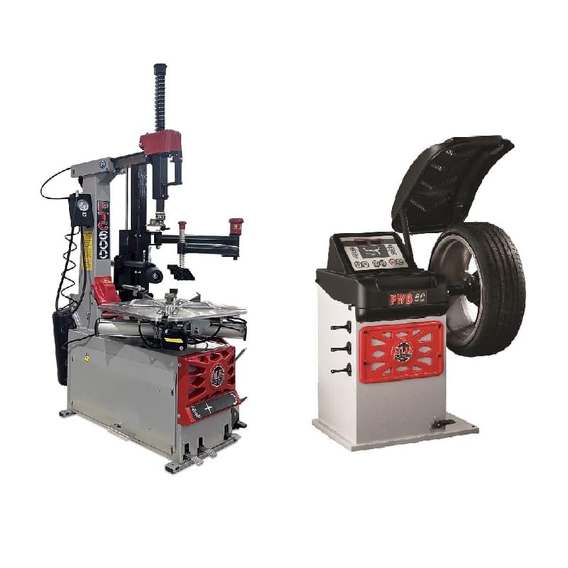 Atlas Platinum TCWB-COMBO8 — PTC600 Tire Changer & PWB50 Balancer (Will Call)