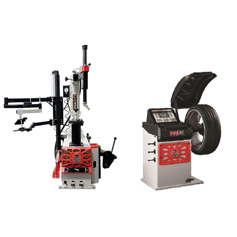 Atlas Platinum TCWB-COMBO5 — PTC400 Tire Changer & PWB50 Wheel Balancer Package