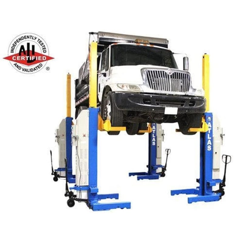 Atlas ATEML-4034BC 74000 LB. Battery Powered ALI Mobile Column Lift
